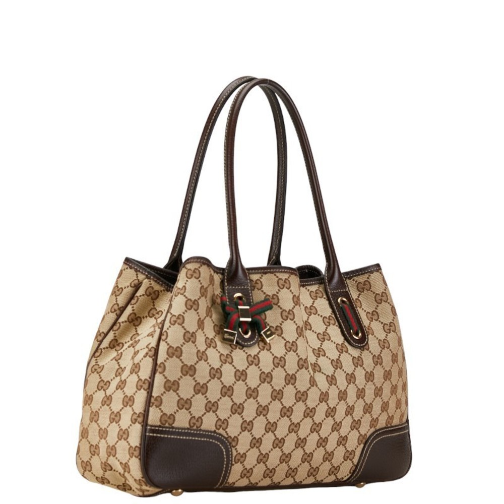 Gucci Sherry GG Brown Princy Handbag